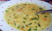 Kapustovo-květáková polévka se smetanou (detail...)