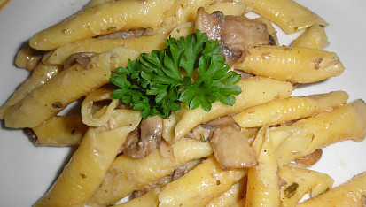 Penne ai Funghi (penne na houbách)