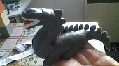 Dinosauři a krtek aktovka-dort