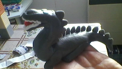 Dinosauři a krtek aktovka-dort