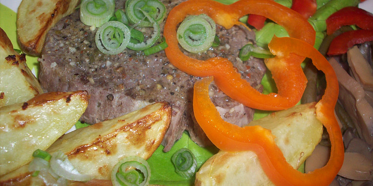 Hovězí steak  (Parní hrnec)