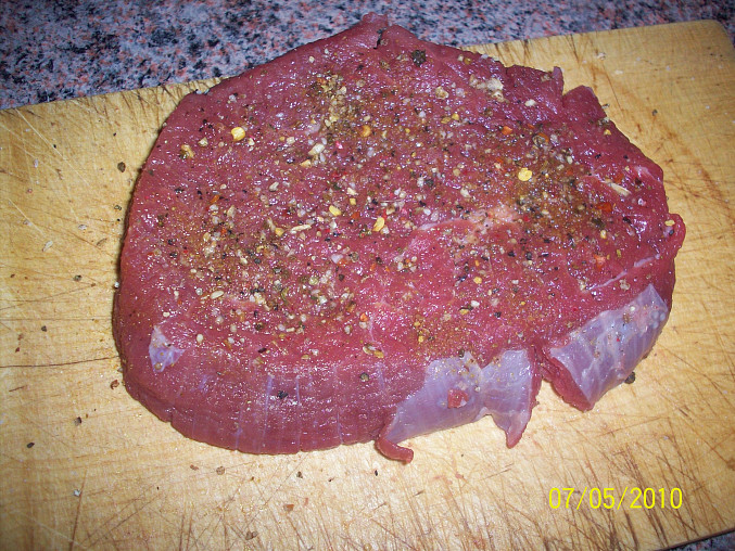 Hovězí steak  (Parní hrnec)