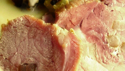 Vepřová pečeně s hořčicovou omáčkou, Vepřová pečeně s hořčicovou omáčkou