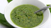 Pesto z medvědího česneku a vlašských ořechů