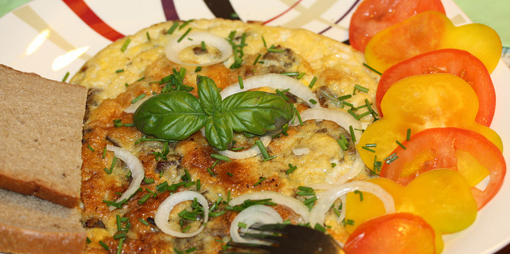 Vaječná omeleta s hlívou (Vaječná omeleta s hlívou)