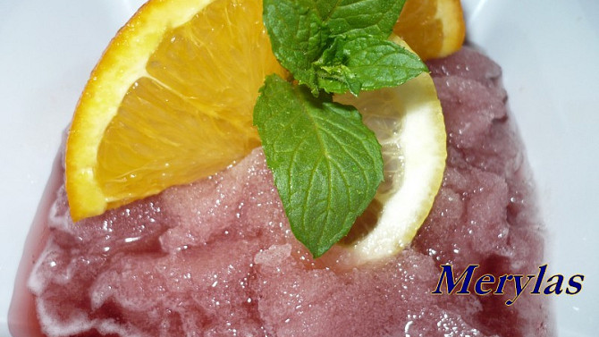 Ledová tříšť z ovocných nápojů - dia