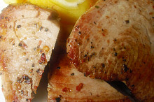 Tuňák steak s „ hranolama “