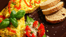 Večeřová rychlá omeleta