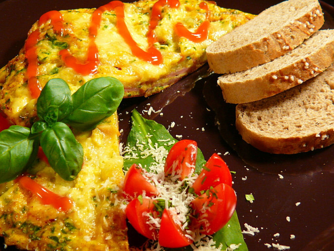 Večeřová rychlá omeleta, večeřová rychlá omeleta