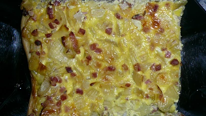 Cibulový koláč 1
