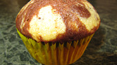 Dvojbarevné muffiny