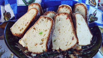 Koňakovo-šlehačková bábovka