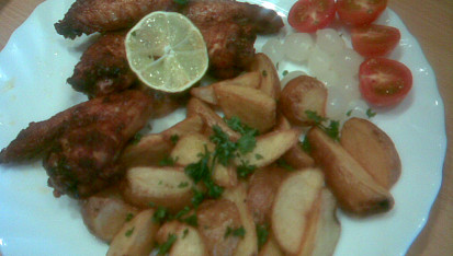 Pikantní křidýlka Buffalo wings