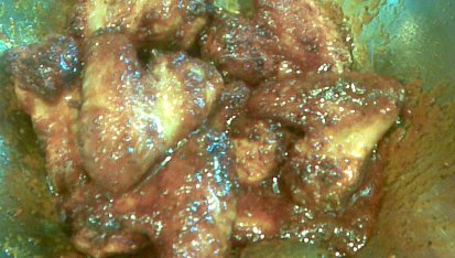 Pikantní křidýlka Buffalo wings