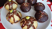 Veselé muffiny s čokofloky