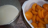 Hrníčkové meruňkové řezy (druhá polovina a meruňky)