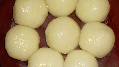 Knedlíky bez mouky, vajec, uvařené