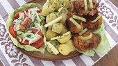 Žampionové řízky