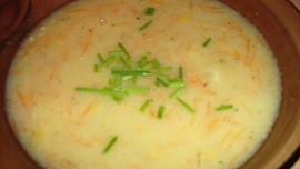 Zeleninová polévka s koprem  a mrkví"pro nejmenší"