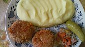 Masovo - vločkové karbanátky se slaninou a sýrem