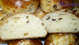 Sladké kynuté bochánky s majonézou