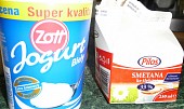 Smetanovo - jogurtová zmrzlina