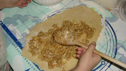 Bramborový štrúdl, náplň