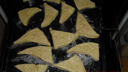 Francouské rohlíky-croissant