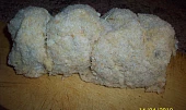 Tvarůžkovo-kuřecí špíz, obalíme