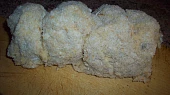Tvarůžkovo-kuřecí špíz, obalíme