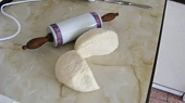 Štrúdl aĺa pizza, hotové těsto