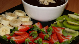 Čokoládové fondue