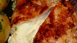 Kuřecí plněné brynzou