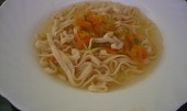 Mrkvovo-pórková polévka
