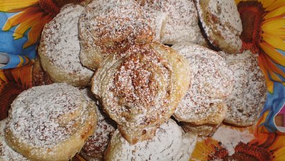 Super rychlé koláčky z listového těsta, Za chvilu byly snědené