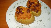 Pečené brambory plněné Chilli Con Carne