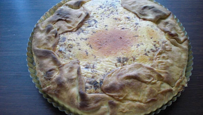 Slaný velikonoční koláč