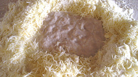 Šnečky s uzeným sýrem