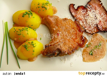 Žebírko v bešamelu