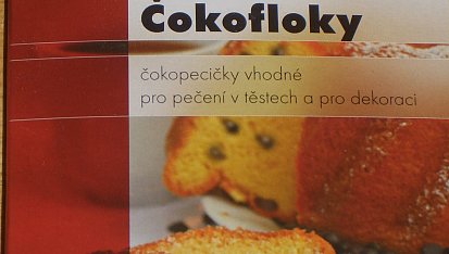 Chléb TIRAMISU, čokoládové vločky