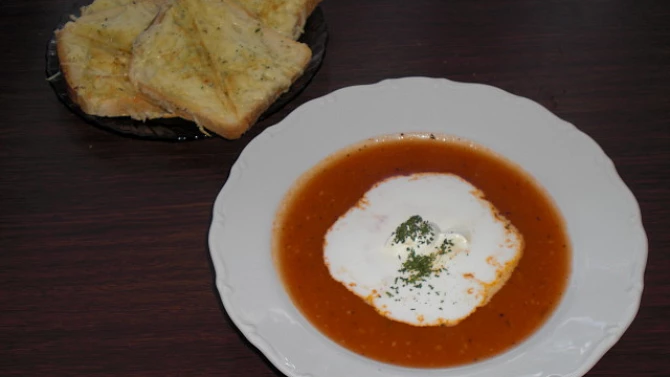 Rajská polévka na italský způsob