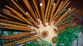 Tvarohovo-sýrový ježek