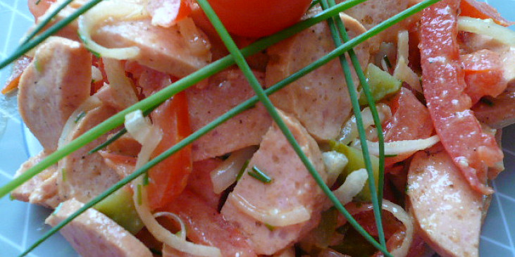 Bavorský uzeninový salát