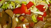 Vepřové ledvinky s Oravskou slaninou, Vepřové ledvinky s Oravskou slaninou
