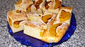 Ovocný koláč z tvarohového těsta