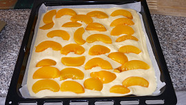 Ovocný koláč z tvarohového těsta