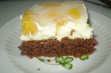 Průhledný moučník