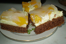 Průhledný moučník