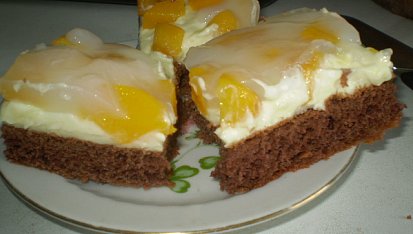 Průhledný moučník, Průhledný moučník