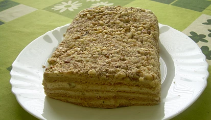 Rychlý medovník (bez pečení)